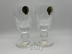 Waterford Crystal Sherry Glasses 4.25 Short Stem NOS Vintage P