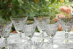 Waterford Crystal Tramore Goblet Water / Wine Glass Set of 6 Vintage Mint Boxed