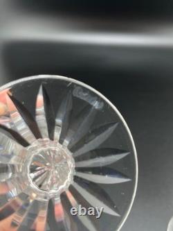 Waterford Crystal Vintage Wine Goblets Set of 2 Irish Cut Glass Stemware