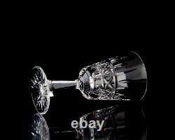 Waterford Kylemore Claret Wine Glasses Set 4 Elegant Vintage Crystal Stemware