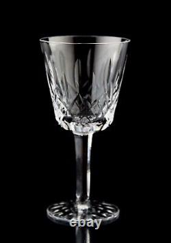 Waterford Lismore Claret Wine Glasses Set of 4 Elegant Vintage Crystal