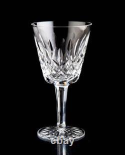 Waterford Lismore Claret Wine Glasses Set of 4 Elegant Vintage Crystal Stemware