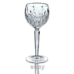 Waterford Lismore Crystal Hock Balloon Wine Glasses Ireland Set of (4)