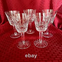 Waterford Lismore Wine Glasses Set Of 5