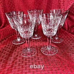 Waterford Lismore Wine Glasses Set Of 5