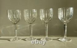 Waterford Marquis OMEGA Wine Glasses Goblets Set Of 4 Vintage Rare
