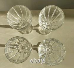 Waterford Marquis OMEGA Wine Glasses Goblets Set Of 4 Vintage Rare