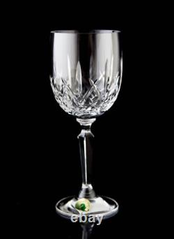 Waterford Newgrange Claret Wine Glasses Set of 4 Elegant Vintage Crystal Signed