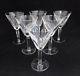 Waterford Set Of 6 Sheila Claret Wine Glasses 6 1/2 Vintage