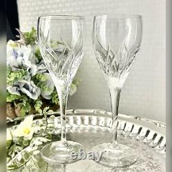 Waterford Summer Breeze Wine Glasses Vintage Blown Waterford Crystal Wine 2