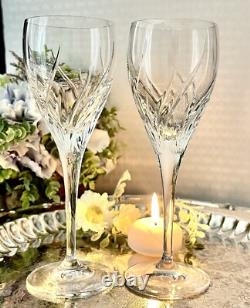 Waterford Summer Breeze Wine Glasses Vintage Blown Waterford Crystal Wine 2