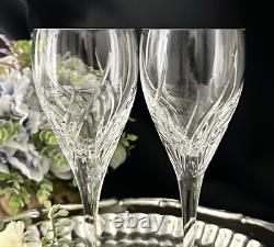Waterford Summer Breeze Wine Glasses Vintage Blown Waterford Crystal Wine 2