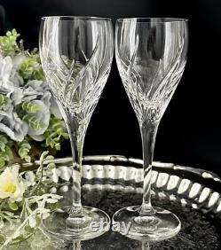 Waterford Summer Breeze Wine Glasses Vintage Blown Waterford Crystal Wine 2