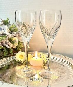 Waterford Summer Breeze Wine Glasses Vintage Blown Waterford Crystal Wine 2