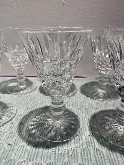 Waterford Tramore White Wine 5 1/8 Set 10 Crystal Glasses Ireland Vintage