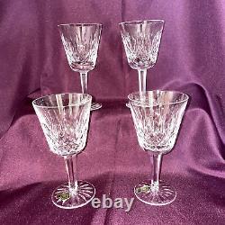 Waterford Vintage Lismore Wine Glasses Set Of 4