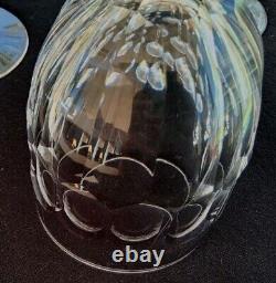 Waterford Vtg. Crystal Curraghmore 7 1/8 Claret Wine Glasses Set of 6 EUC