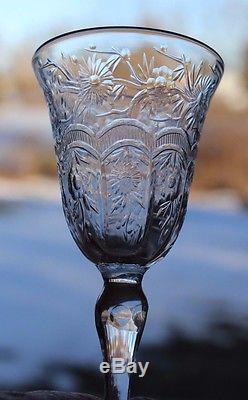 Webb Rock Crystal Cut Wine Glass