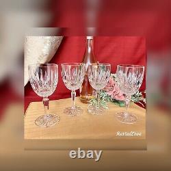 Wine Glasses Mikasa Old Dublin Vintage Stemware Blown Glass Drinkware Wine Set