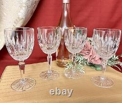 Wine Glasses Mikasa Old Dublin Vintage Stemware Blown Glass Drinkware Wine Set