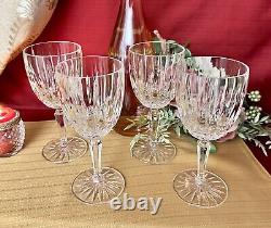 Wine Glasses Mikasa Old Dublin Vintage Stemware Blown Glass Drinkware Wine Set