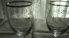 Wine Glasses With Gold Rim A Nice Vintage Pair