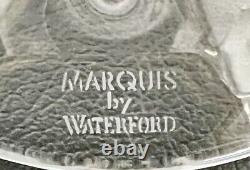 X8 WATERFORD MARQUIS VINTAGE Deep Red Wine Glasses Signed c. 2003