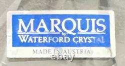 X8 WATERFORD MARQUIS VINTAGE Deep Red Wine Glasses Signed c. 2003